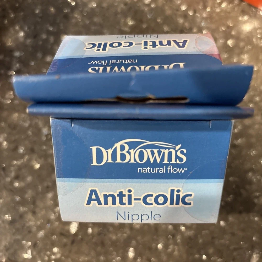 Lot of Two Dr. Brown's Narrow Preemie Flow Nipples 4 Total BPA Free NIB Silicone